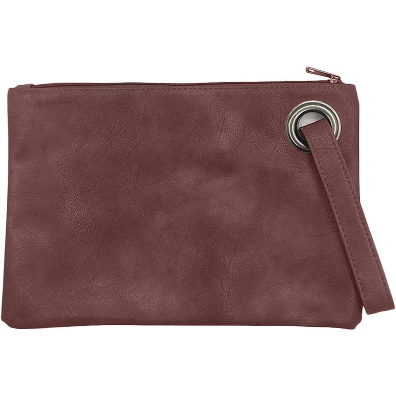 Fashion Solid Women's Envelope Bag Handbags & Wallets Brown - DailySale