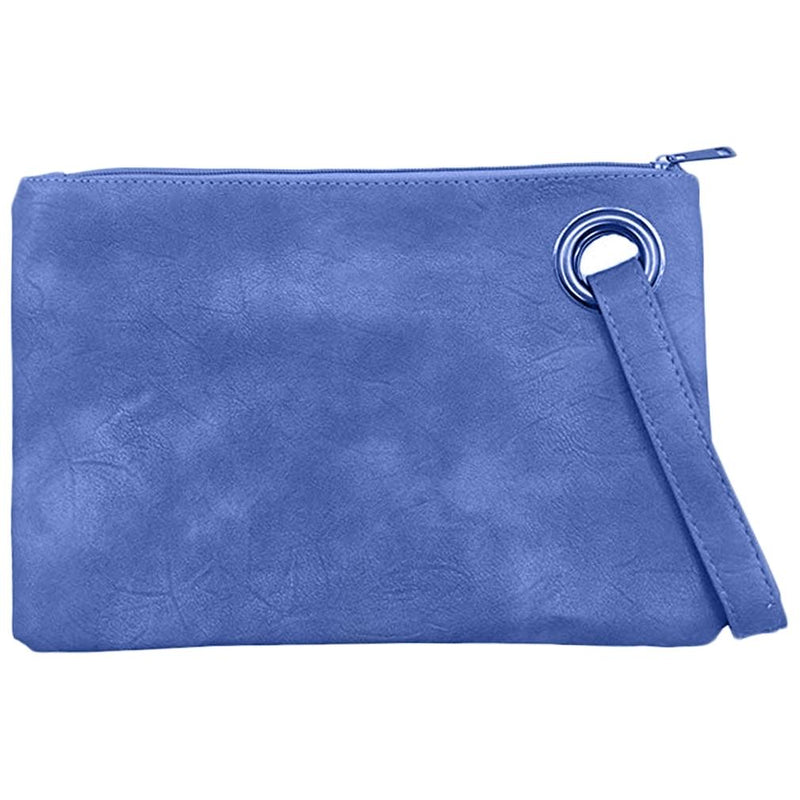 Fashion Solid Women's Envelope Bag Handbags & Wallets Denim Blue - DailySale