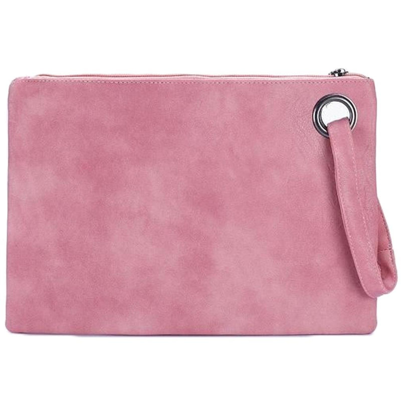 Fashion Solid Women's Envelope Bag Handbags & Wallets Light Pink - DailySale