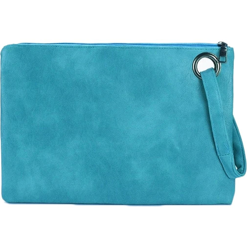Fashion Solid Women's Envelope Bag Handbags & Wallets Turquoise - DailySale