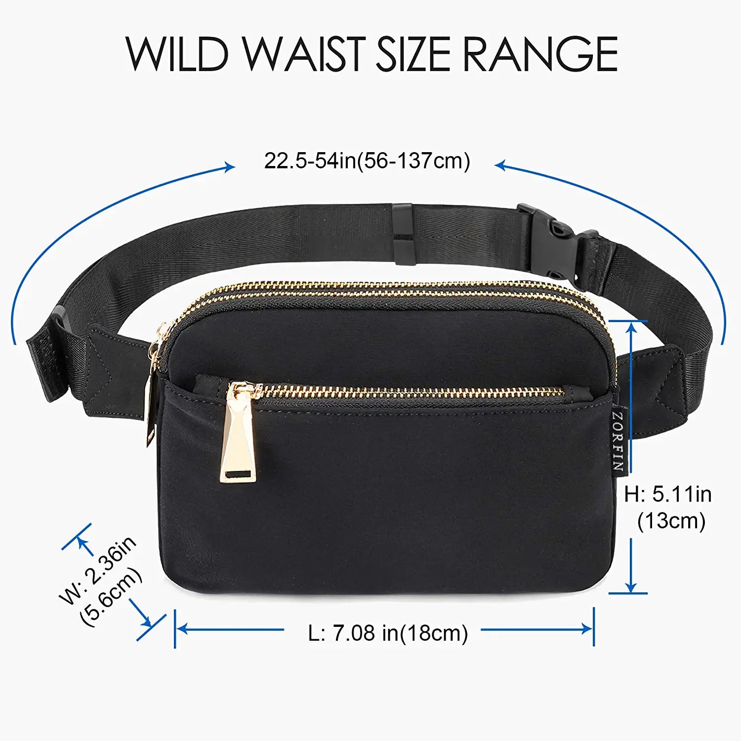 Fashion Waist Pack Belt Bag with Adjustable Strap Bags & Travel - DailySale