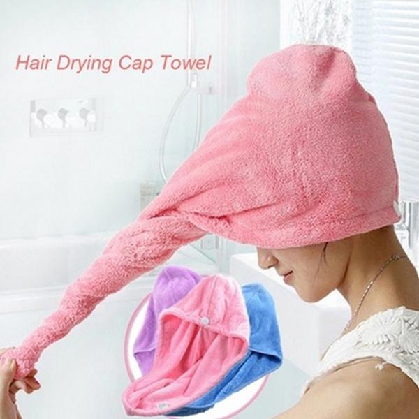 Fashion Women Microfiber Dry Hair Towel Bath - DailySale