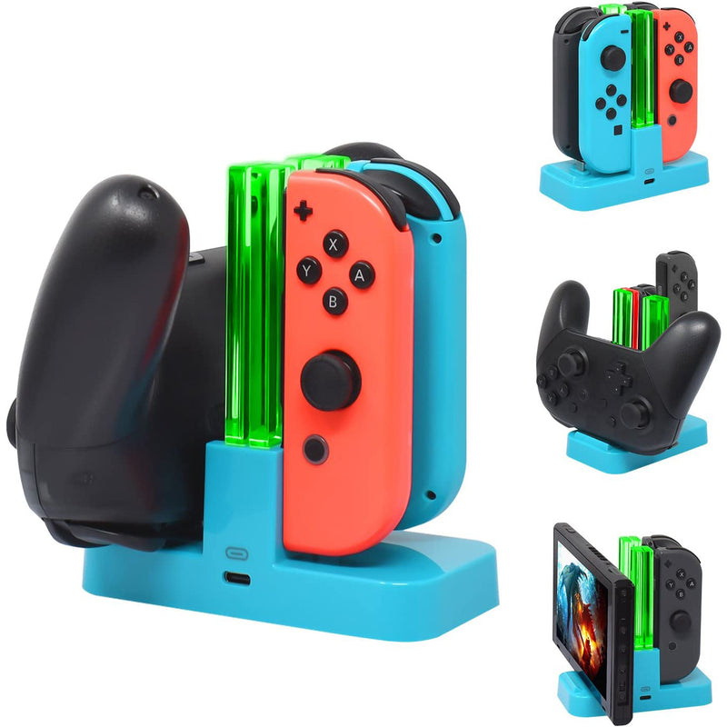 FastSnail Controller Charger Compatible with Nintendo Switch Video Games & Consoles - DailySale