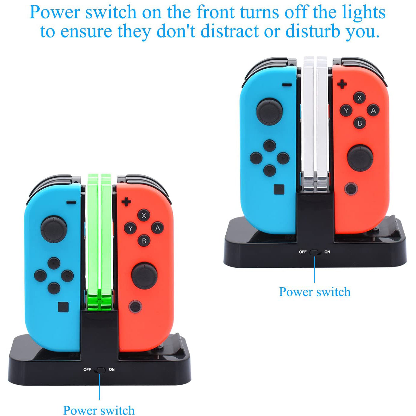 FastSnail Controller Charger Compatible with Nintendo Switch Video Games & Consoles - DailySale