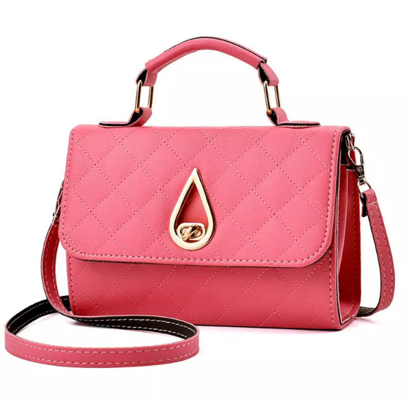 Faux Leather Woman Handbags Bags & Travel Pink - DailySale