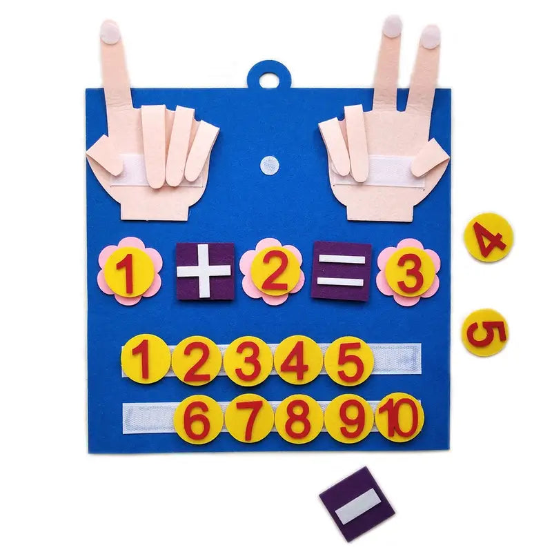 Felt Board Finger Numbers Counting Toy Toys & Games - DailySale
