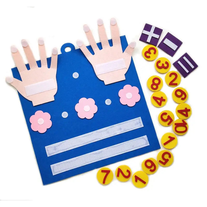 Felt Board Finger Numbers Counting Toy Toys & Games - DailySale