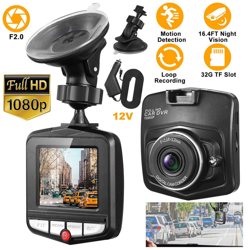 FHD 1080P Car DVD Dash Cam Vehicle Video Recorder Automotive - DailySale