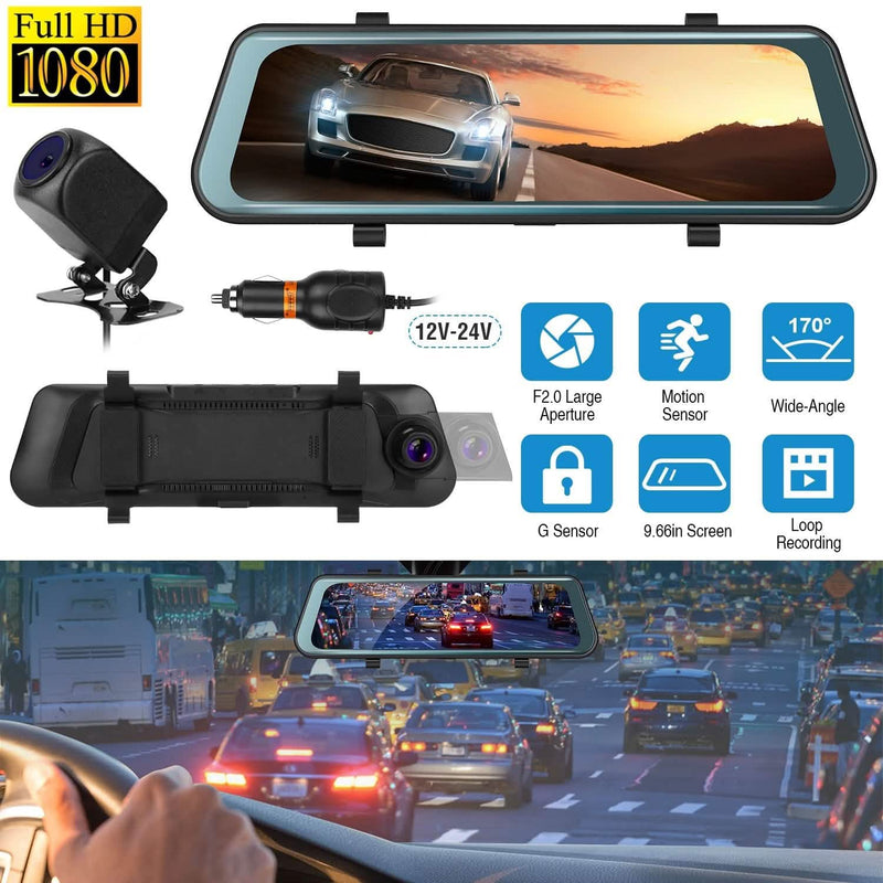 FHD 1080P Car DVR Dash Camera with G-Sensor Automotive - DailySale