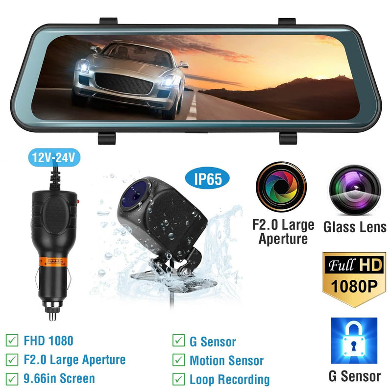 FHD 1080P Car DVR Dash Camera with G-Sensor Automotive - DailySale
