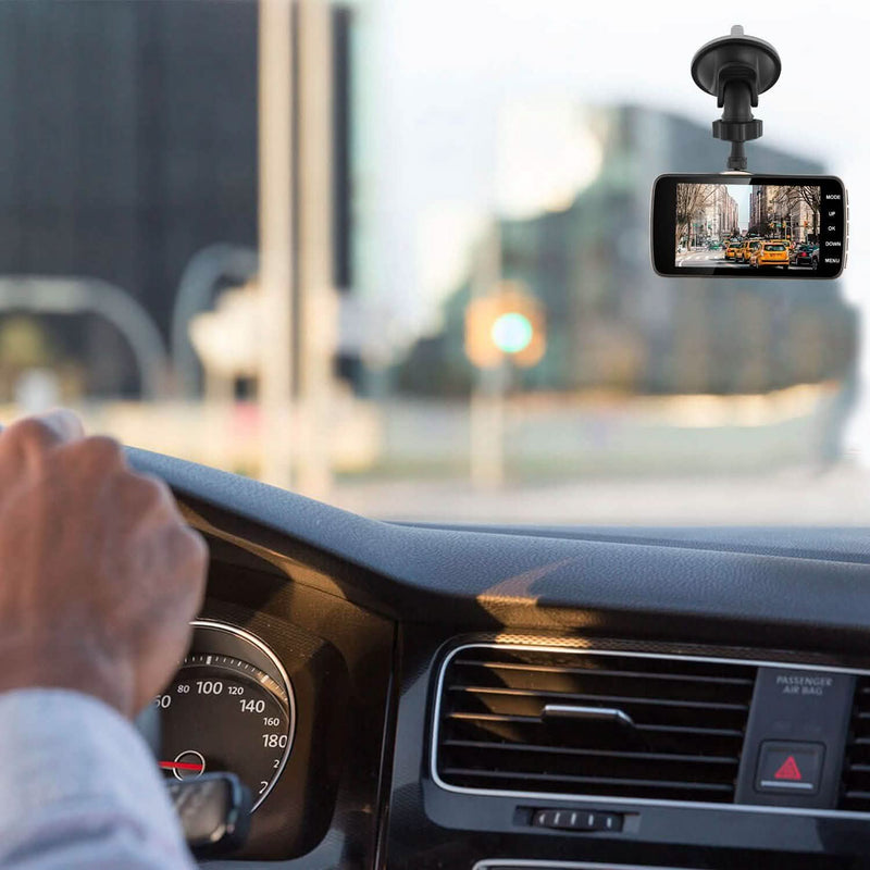 FHD 1080P Dash Cam 4" Screen Dual Cameras Automotive - DailySale