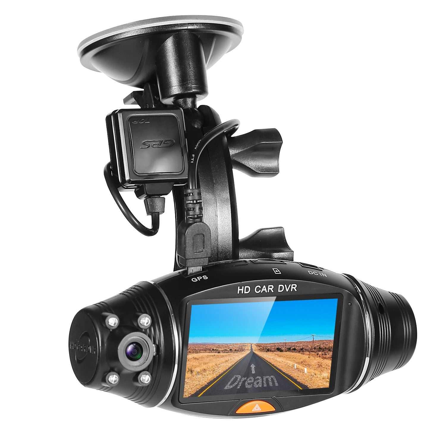 FHD 1080P Dual Lens Car DVR Dash Cam Automotive - DailySale