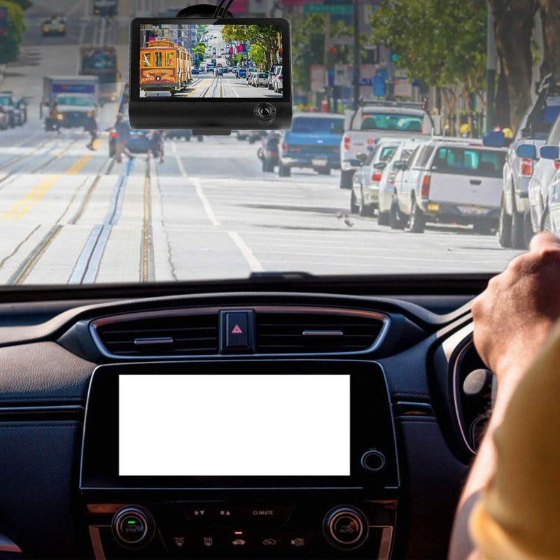 FHD 1080P Touchscreen Car DVR Dash Camera Automotive - DailySale