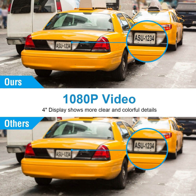 FHD 1080P Touchscreen Car DVR Dash Camera Automotive - DailySale