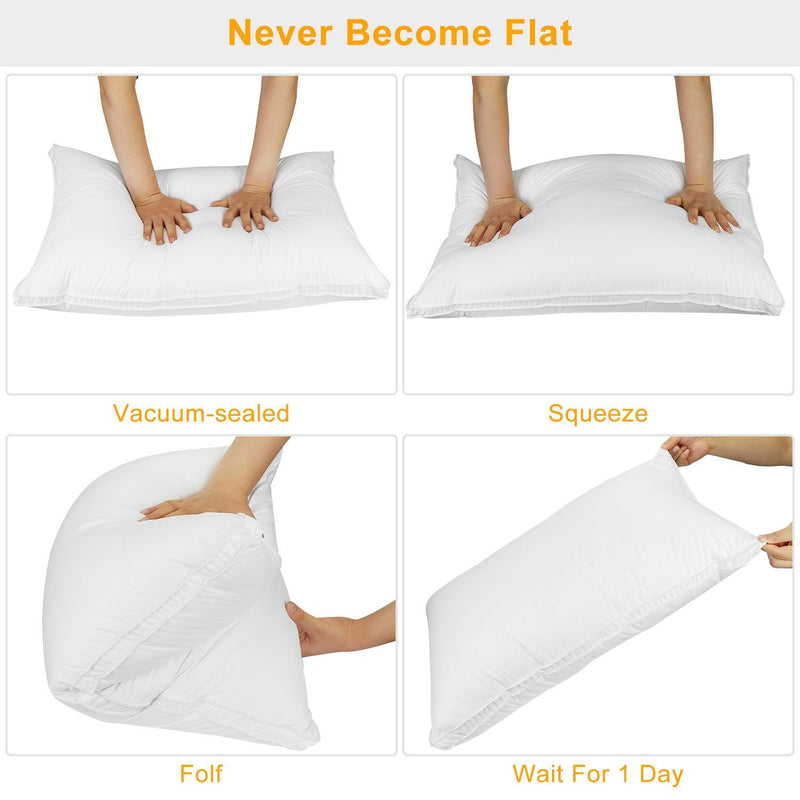 Fiber Filled Down Alternative Pillow Bedding - DailySale