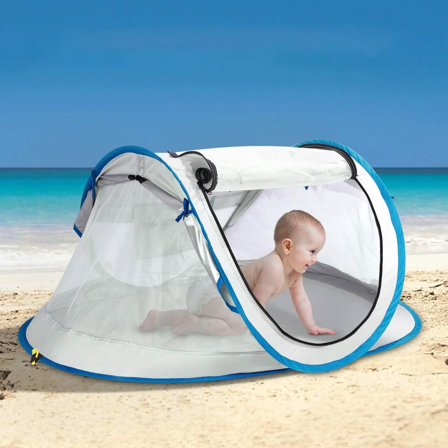 FINATE Baby Tent for Beach UPF 50+ and UV Protection