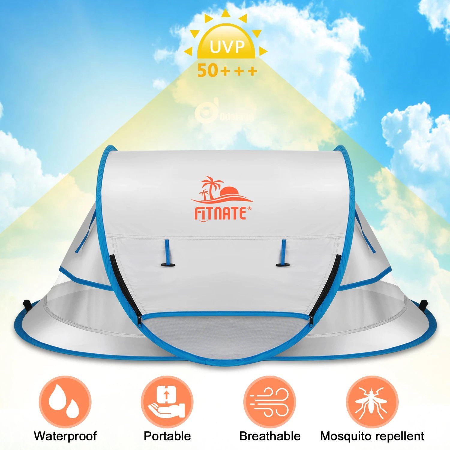 FINATE Baby Tent for Beach UPF 50+ and UV Protection Baby - DailySale