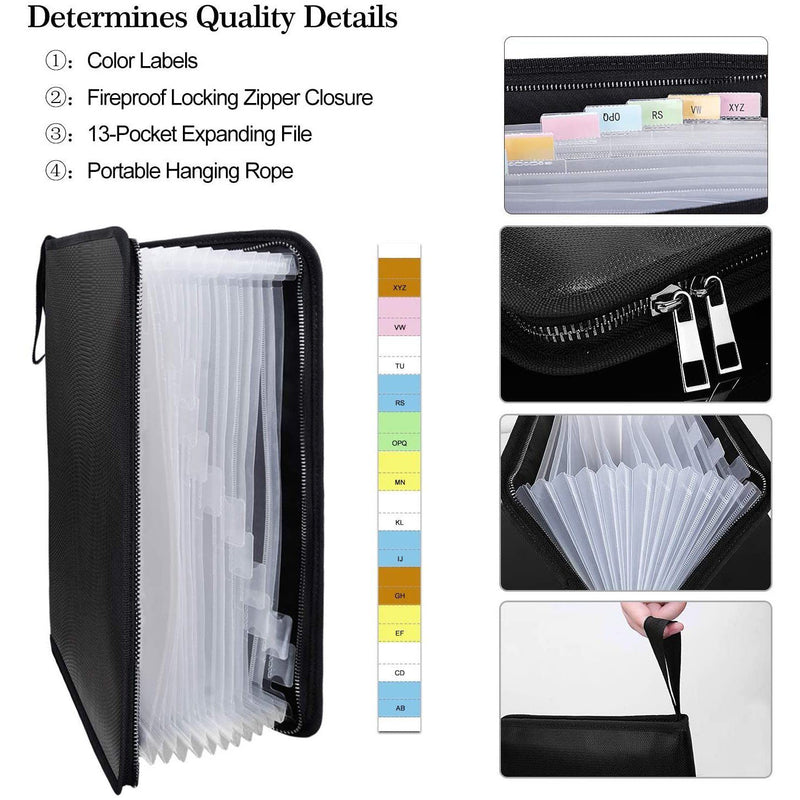 Fireproof and Water Resistant File Folder
