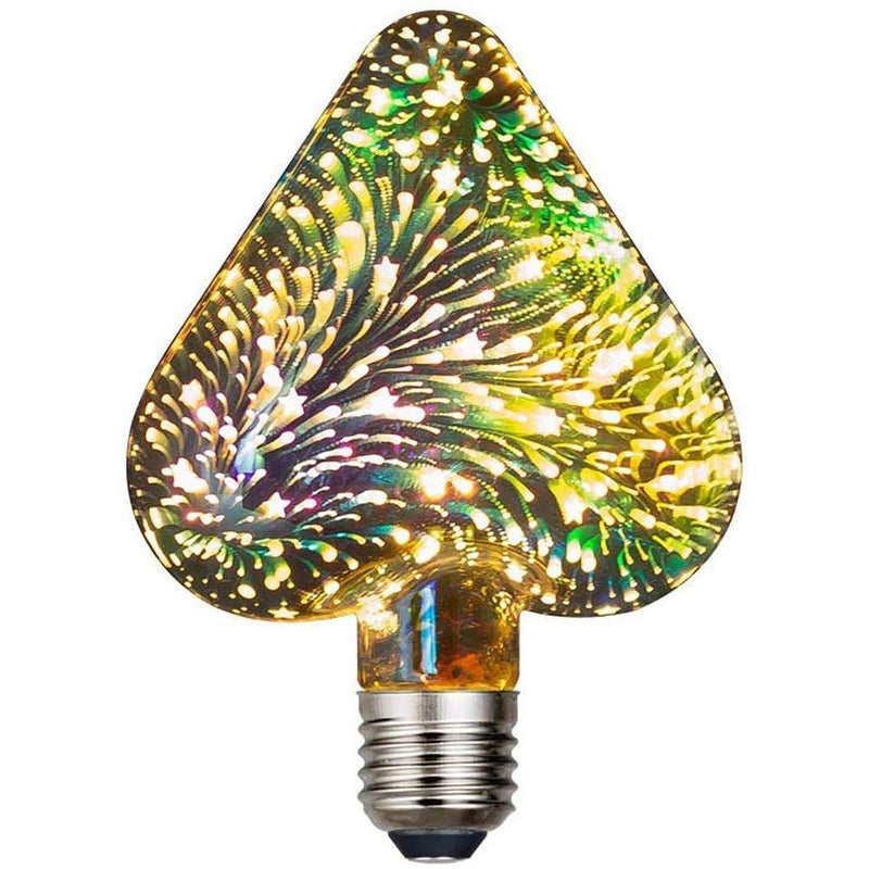 Firework Light Bulbs,Decorative 3D LED Bulb Indoor Lighting Heart - DailySale