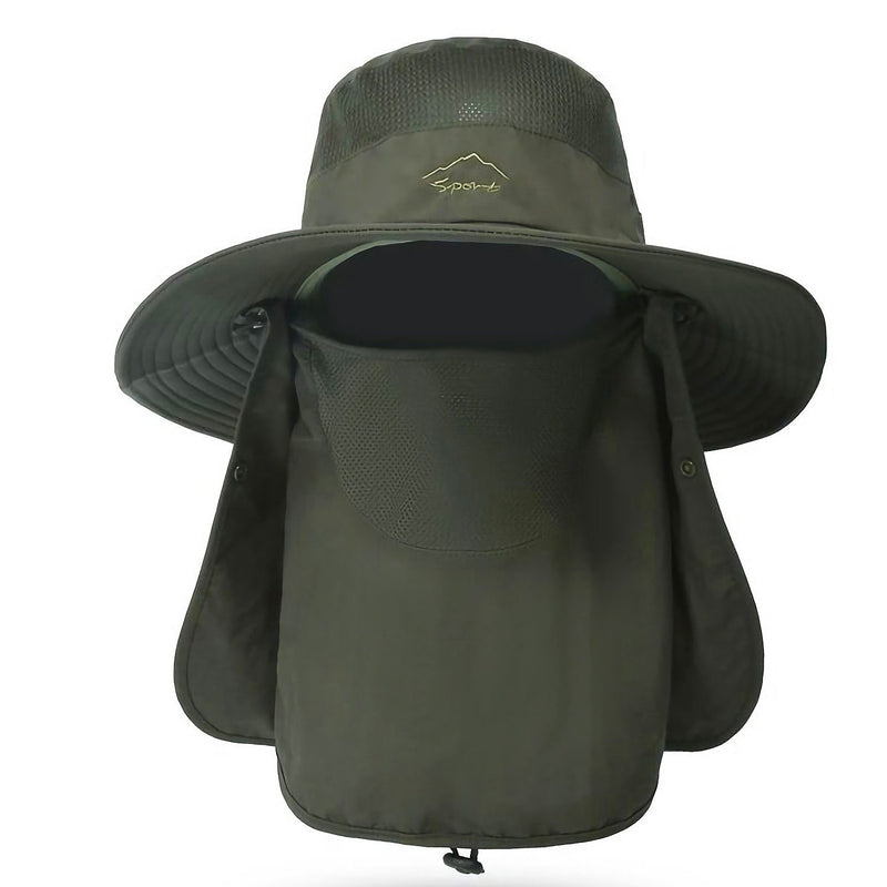 Fishing Bucket Hat Breathable Wide Brim