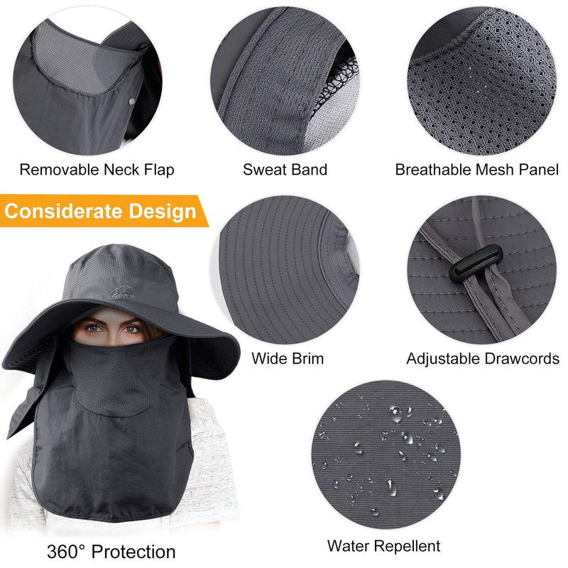 Fishing Bucket Hat Breathable Wide Brim Sports & Outdoors - DailySale