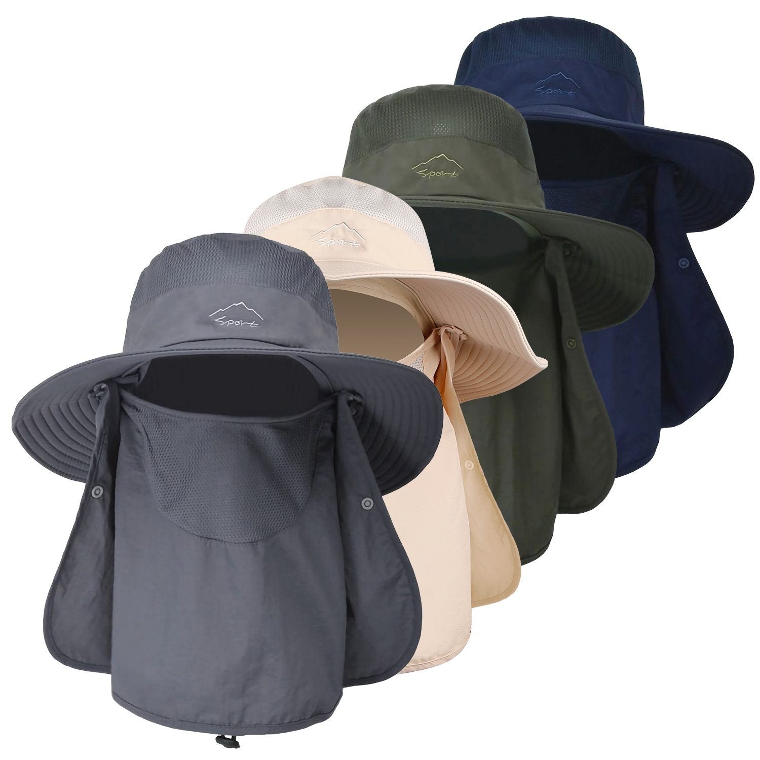 Fishing Bucket Hat Breathable Wide Brim Sports & Outdoors - DailySale