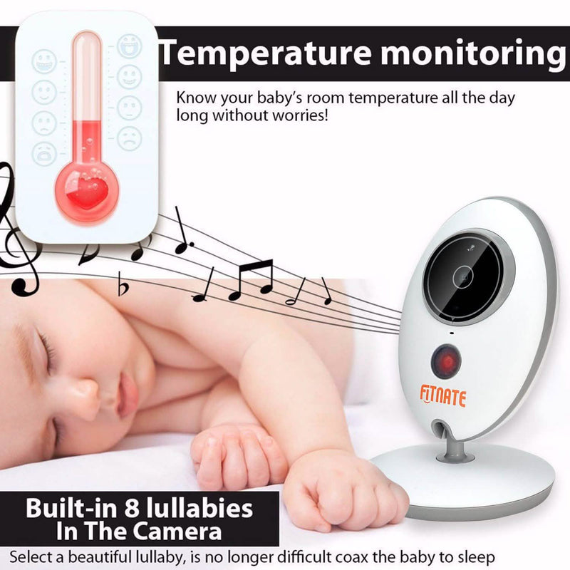 Fitnate Wireless Video Baby Monitor Baby - DailySale