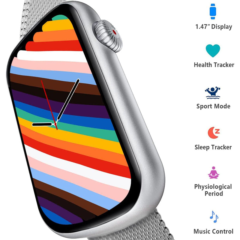 Fitness Tracker with Heart Rate Monitor, Blood Pressure Watch for Women Smart Watches - DailySale