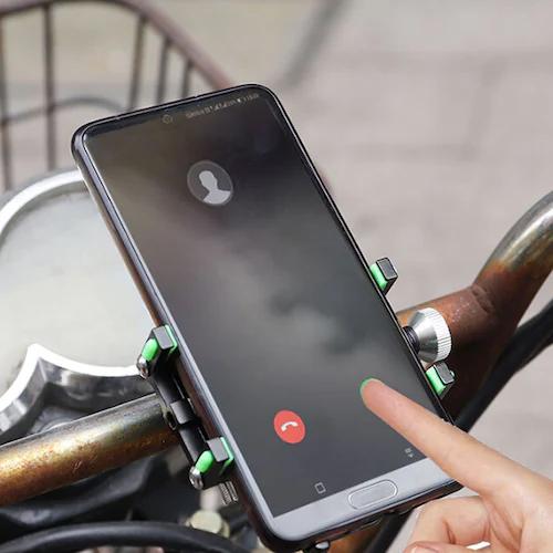 Five-Jaw Mobile Phone Holder Motorcycle Navigation Support Smartphone Bracket Mobile Accessories - DailySale
