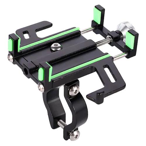 Five-Jaw Mobile Phone Holder Motorcycle Navigation Support Smartphone Bracket Mobile Accessories Green - DailySale