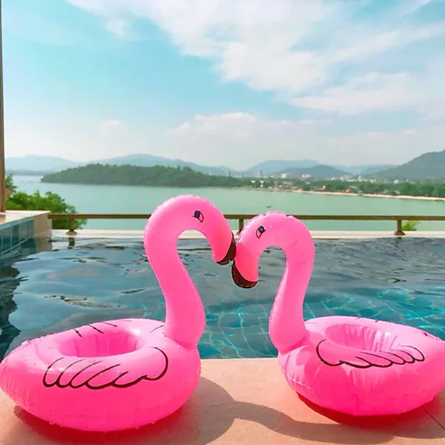 Flamingo Party Floating Sparkling Drink Cup Sports & Outdoors - DailySale