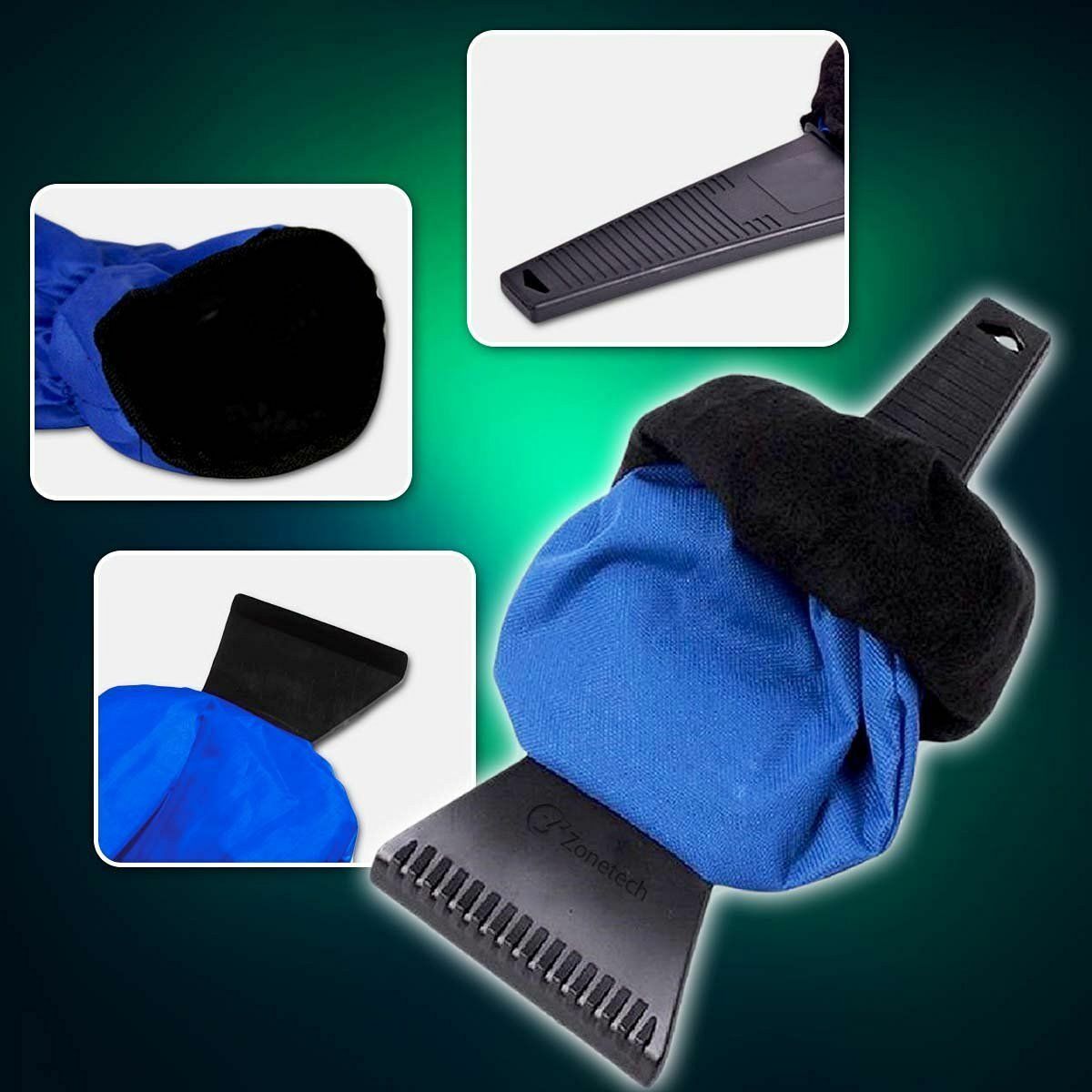 Fleece Lined Ice Scraper Mitt Automotive - DailySale