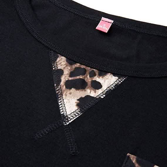 Fleur Wood Women's Summer Tank Tops Leopard Pocket Sleeveless Blouse Women's Clothing - DailySale