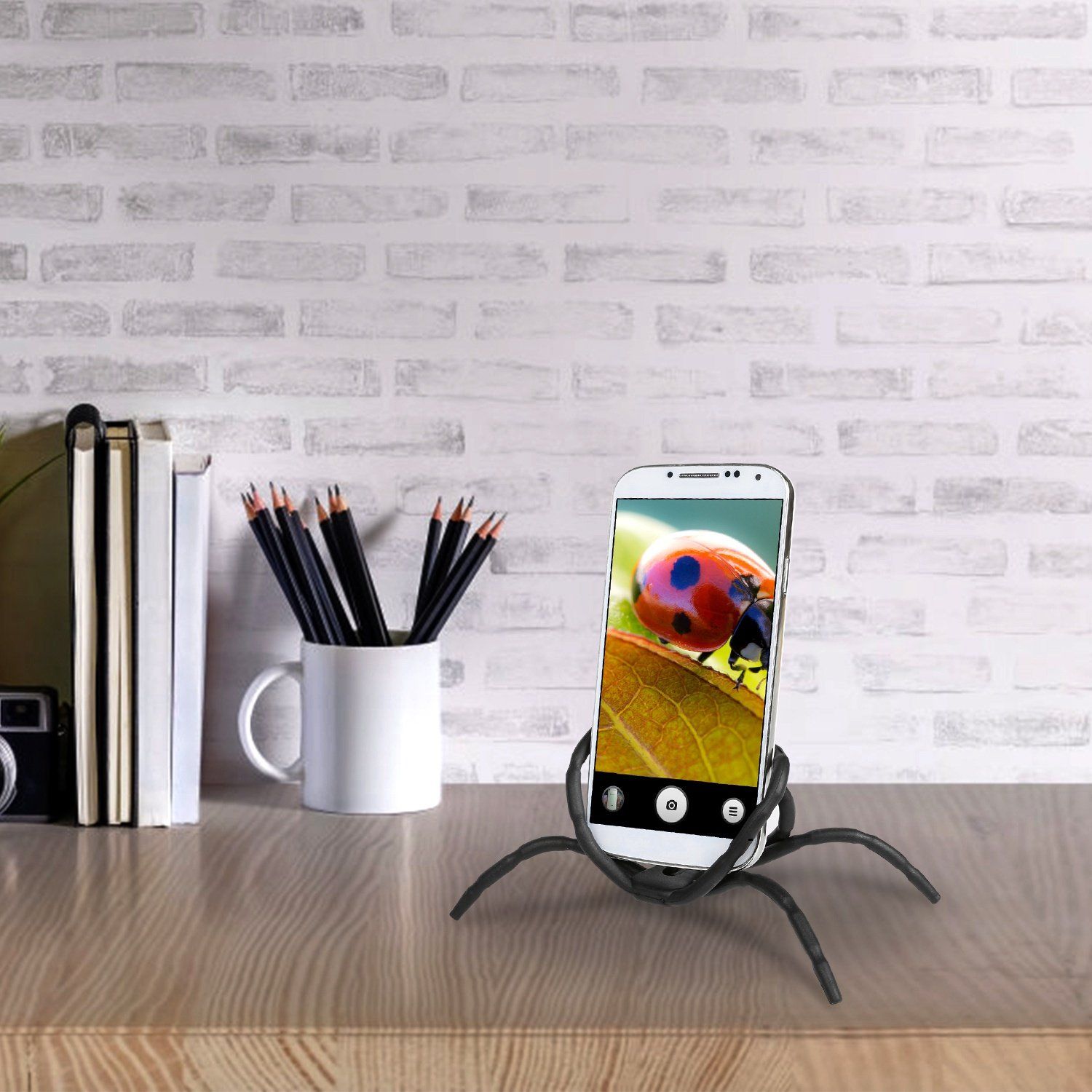 Flexible Spider Phone Stand Remote Cradle Mobile Accessories - DailySale