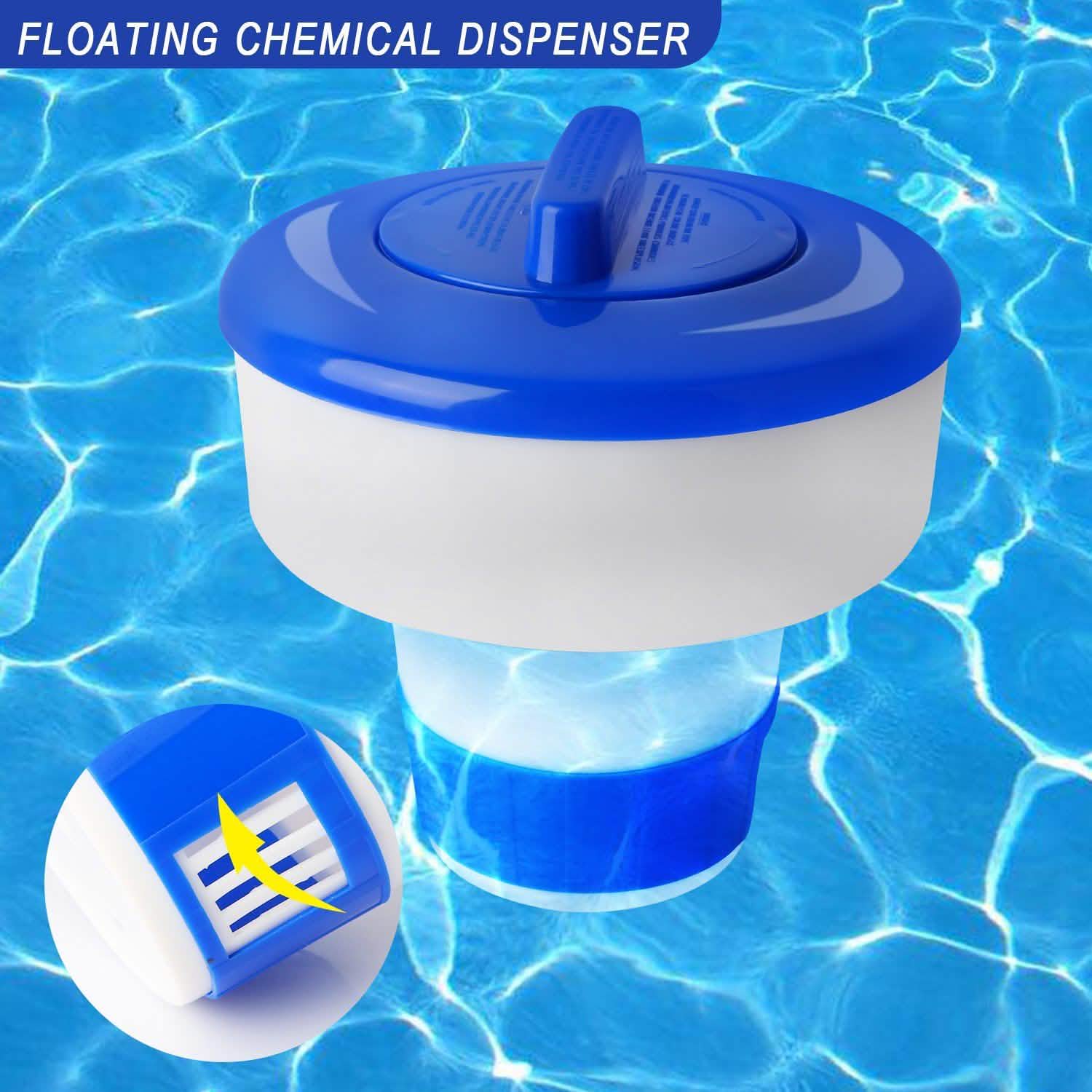 Floating Pool Chlorine Dispenser Sports & Outdoors - DailySale