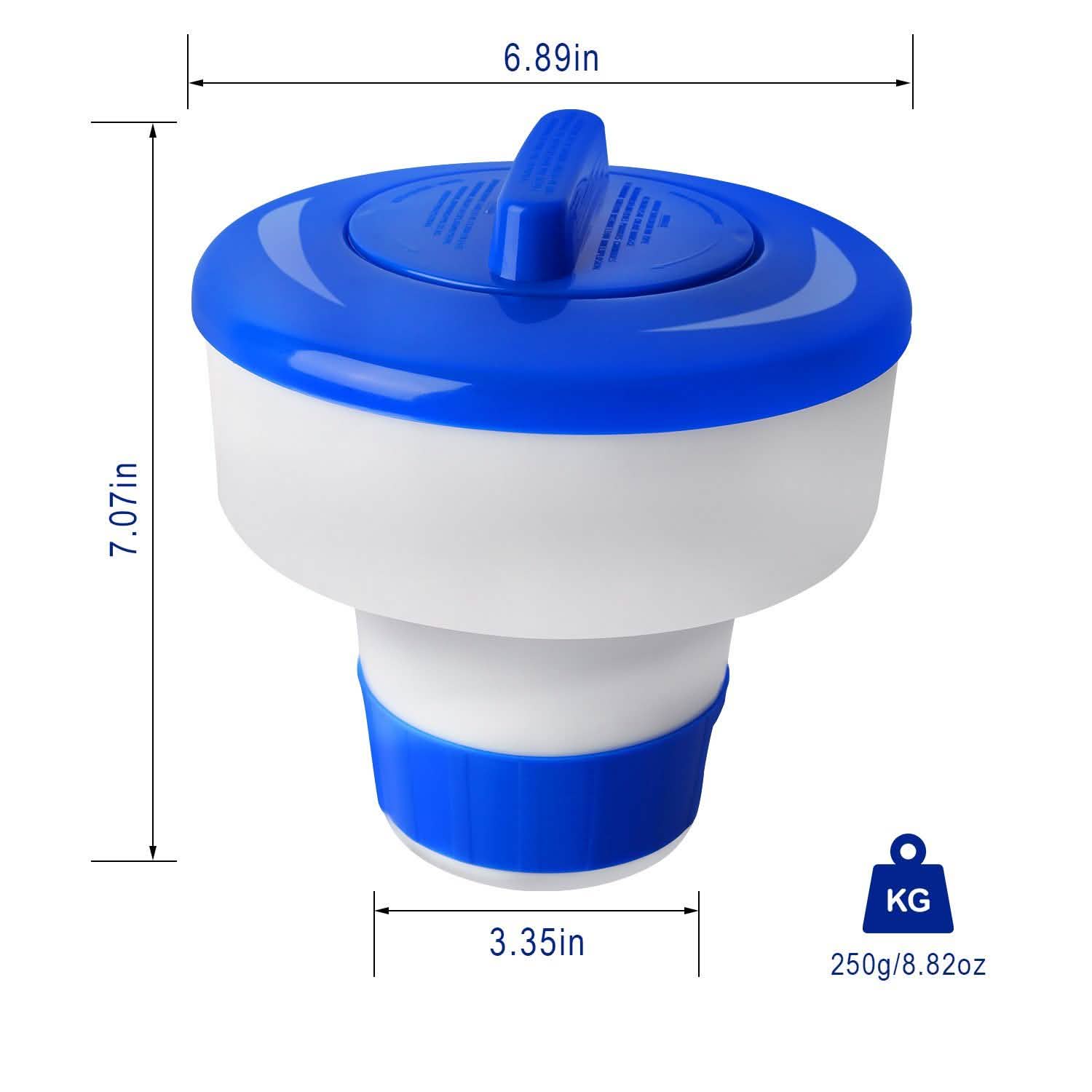 Floating Pool Chlorine Dispenser Sports & Outdoors - DailySale