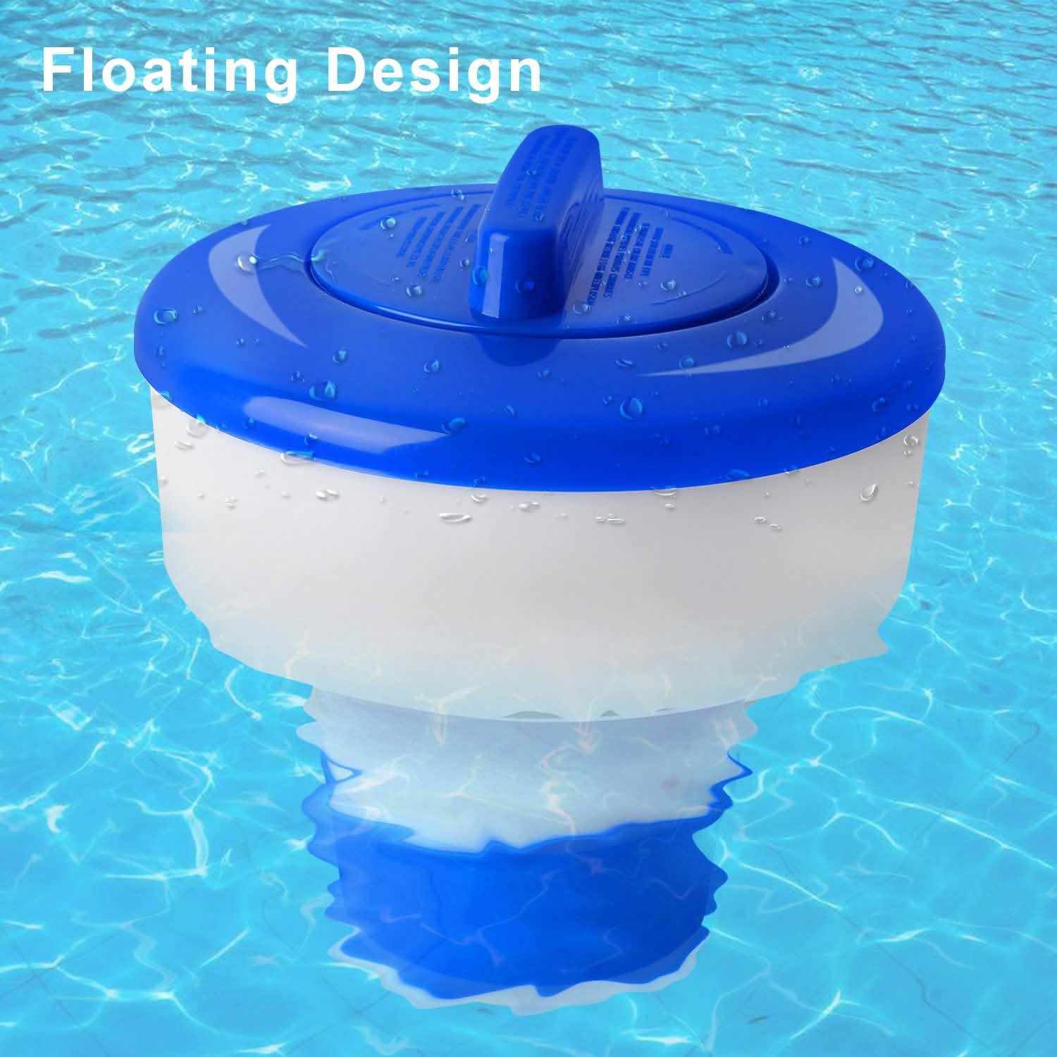 Floating Pool Chlorine Dispenser Sports & Outdoors - DailySale