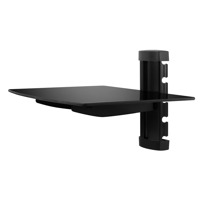 Floating Wall Mounted Strengthened Tempered Glass Shelf