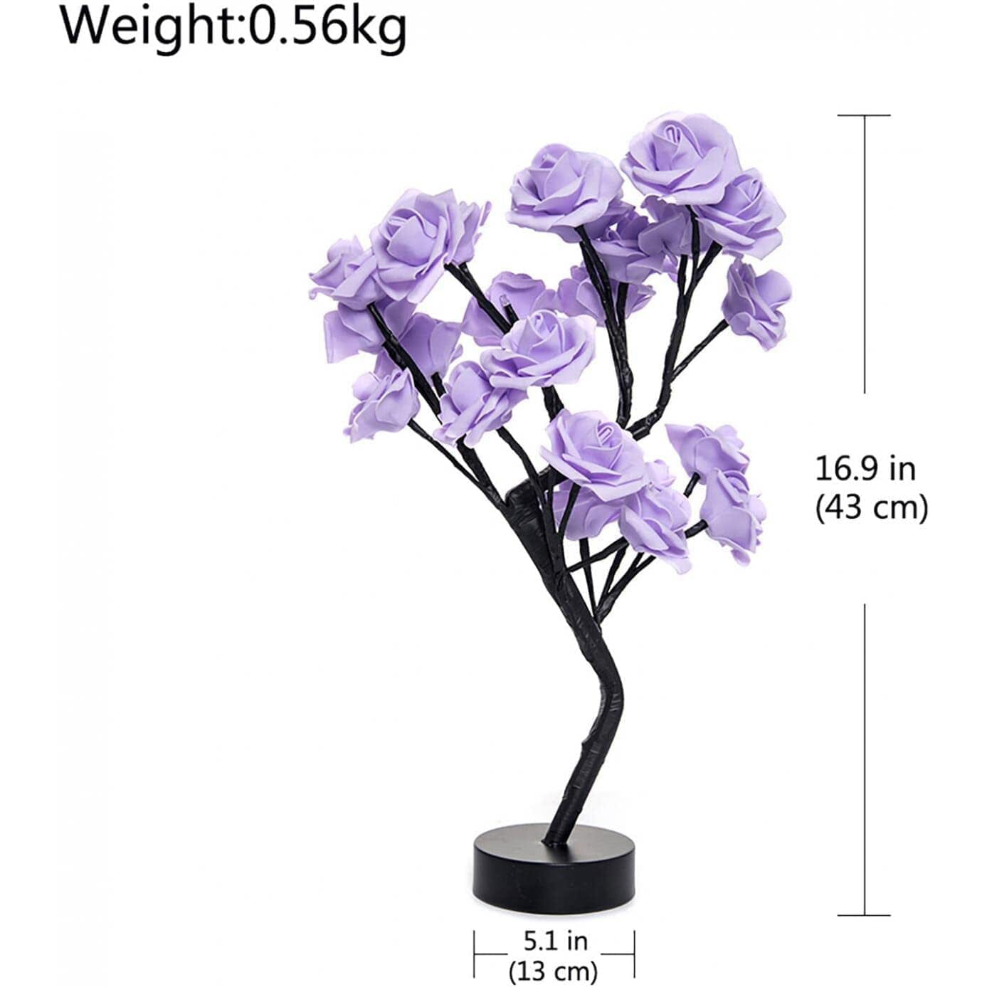 Flower Rose Tree Lamp Indoor Lighting - DailySale