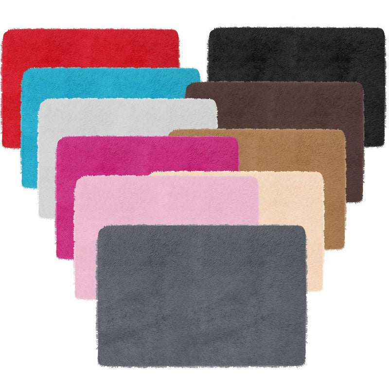 Fluffy Bedroom Anti-Skid Rug Furniture & Decor - DailySale