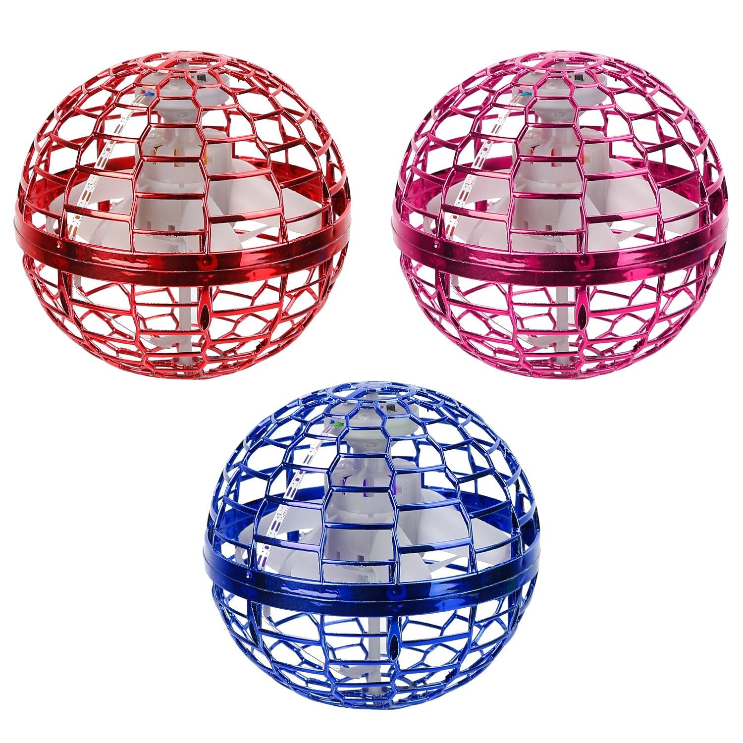 Flying Ball Toys 360 Rotating Hand Controlled Flying Orb Hover Ball