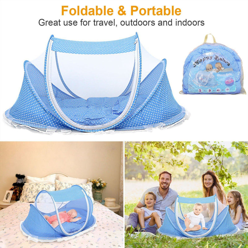Foldable Baby Travel Bed Baby - DailySale