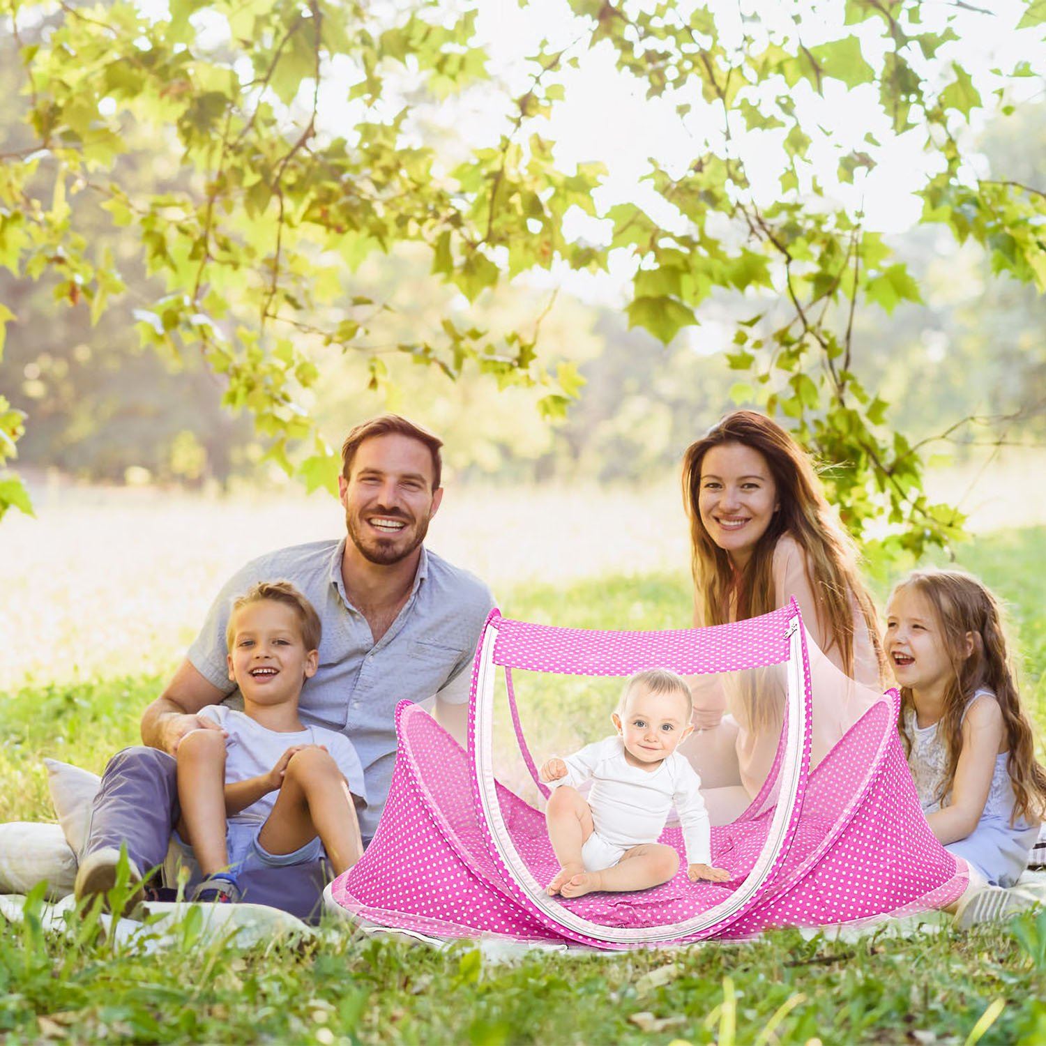 Foldable Baby Travel Bed Baby - DailySale