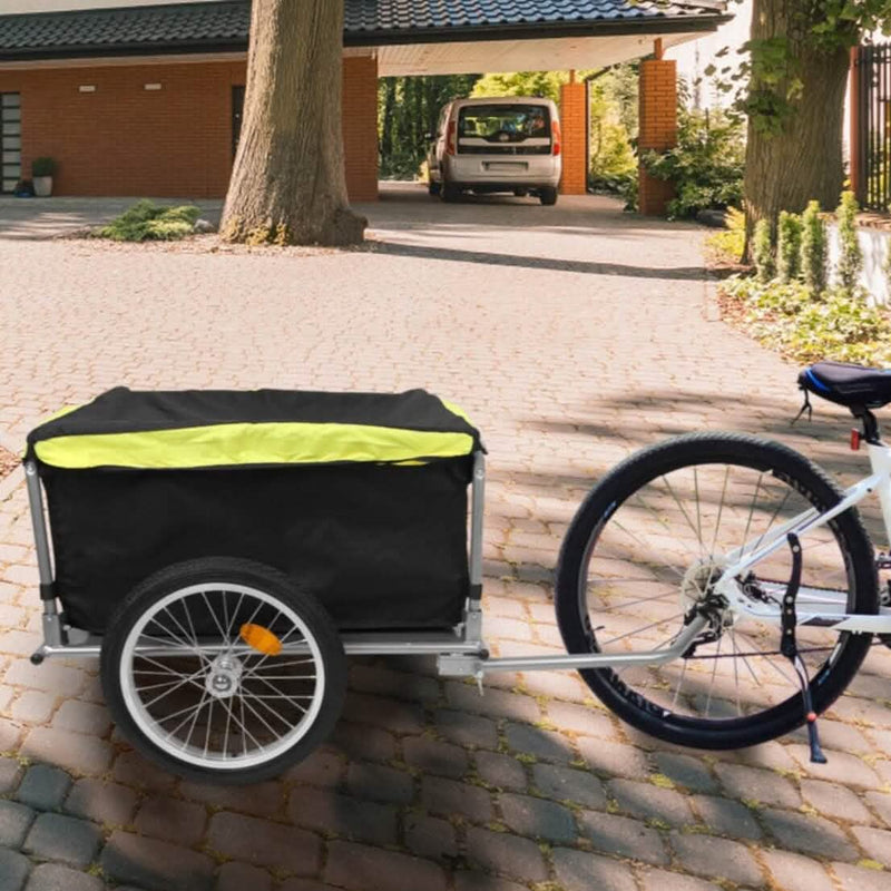 Foldable Bicycle Cargo Wagon Trailer Sports & Outdoors - DailySale