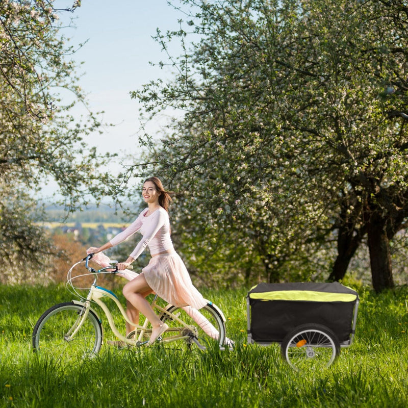 Foldable Bicycle Cargo Wagon Trailer Sports & Outdoors - DailySale