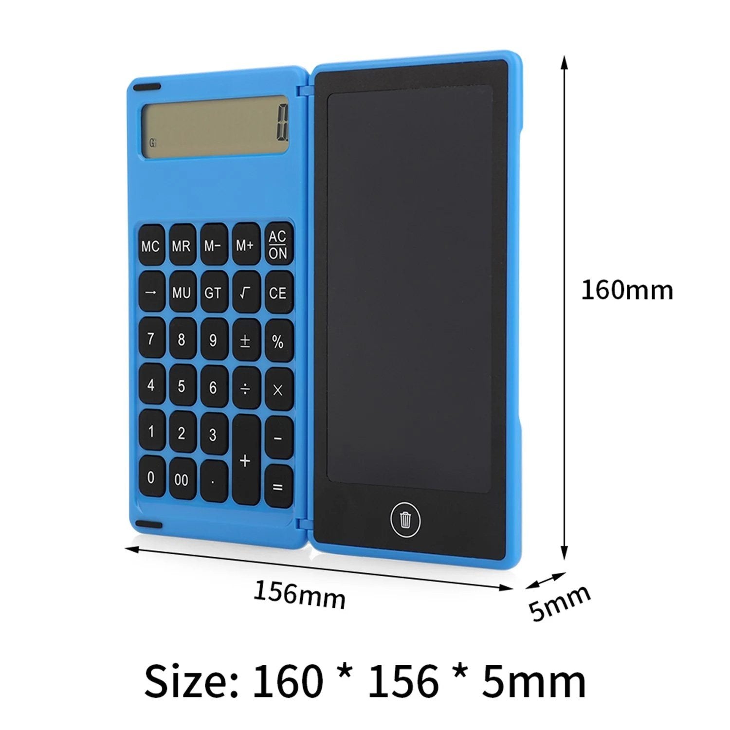 Foldable Calculator & 6 Inch LCD Writing Tablet Digital Drawing Everything Else - DailySale