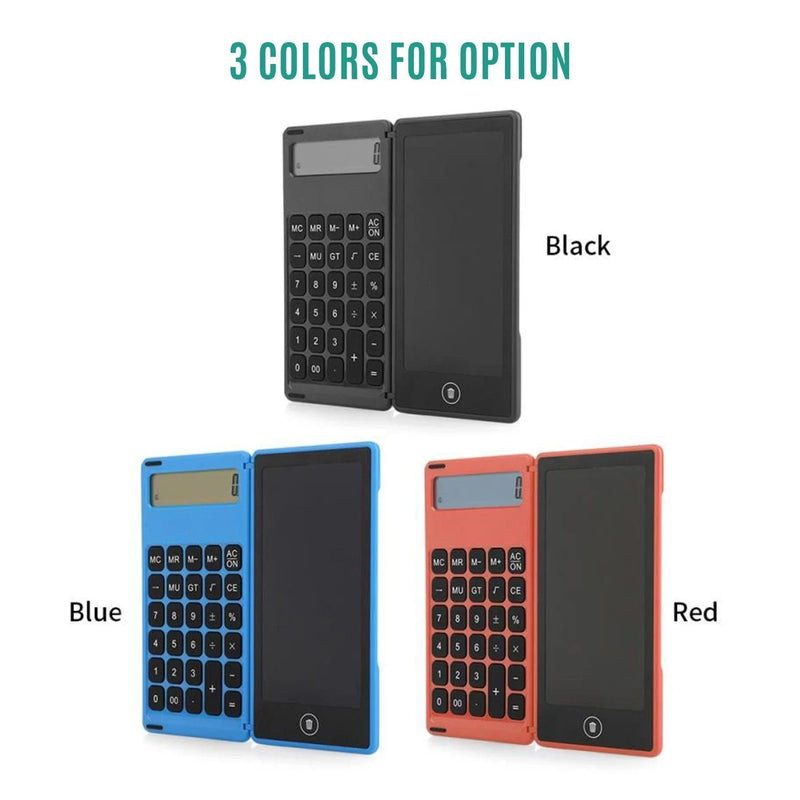 Foldable Calculator & 6 Inch LCD Writing Tablet Digital Drawing Everything Else - DailySale