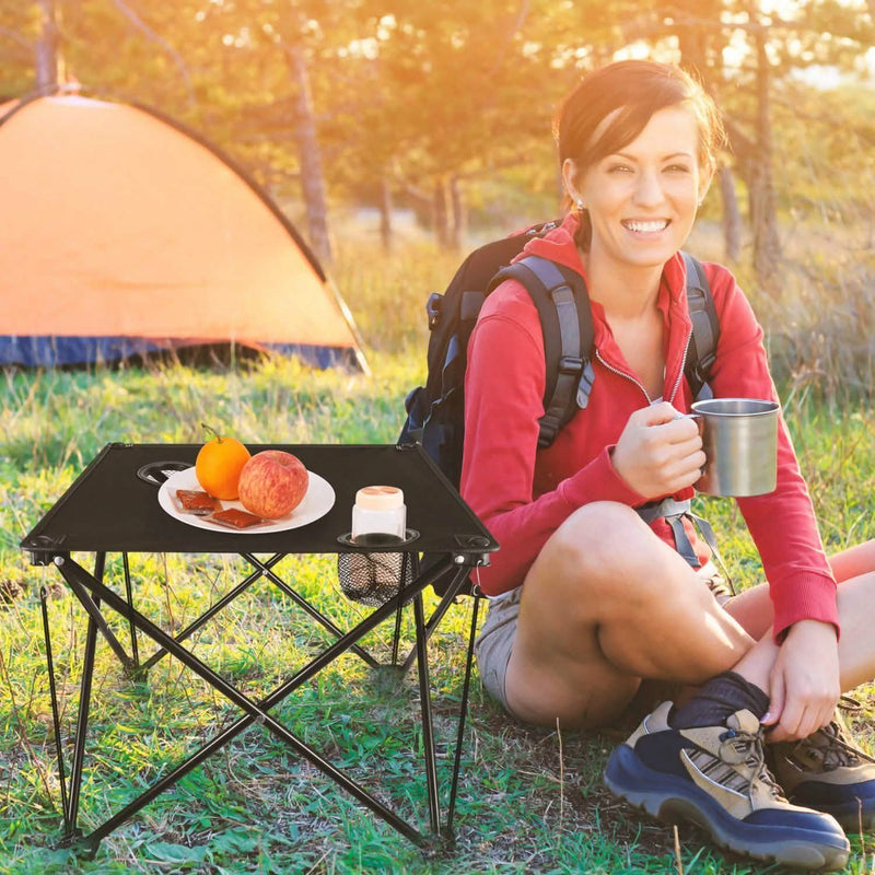 Foldable Camping Table Portable Travel Desk Sports & Outdoors - DailySale