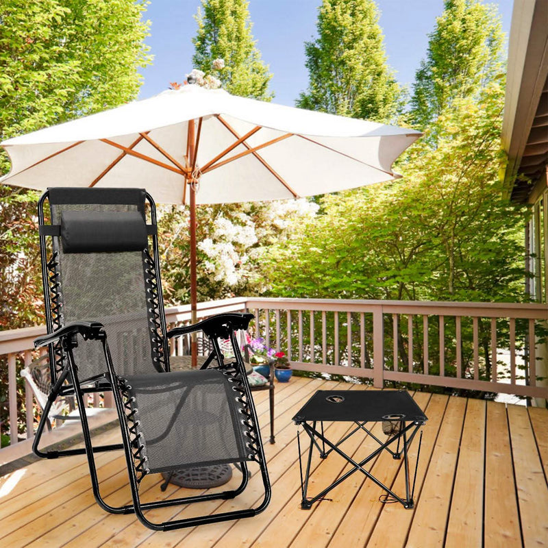 Foldable Camping Table Portable Travel Desk Sports & Outdoors - DailySale