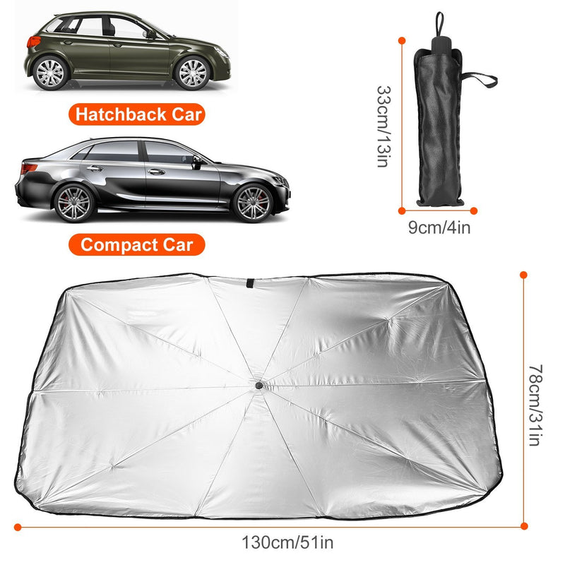 Foldable Car Sunshield Umbrella Automotive - DailySale